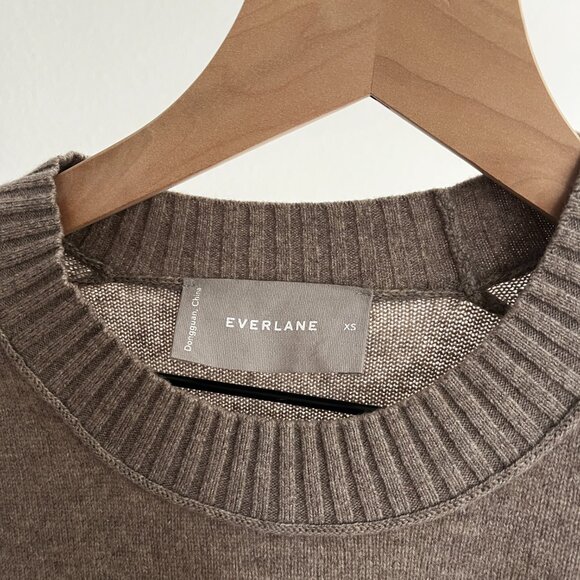 EVERLANE The ReCashmere Vintage Crew Sweater XS - Picture 5 of 6